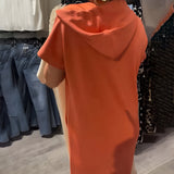 Sásquia - Robe décontractée avec capuche