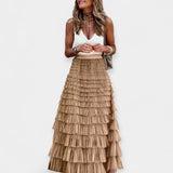 Jupe Boho avec Finition Satinée