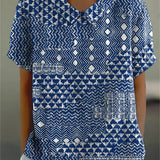 Ana - Chemise avec Imprimé Tribal