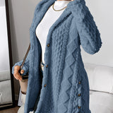 Sara - Manteau à capuche en peluche