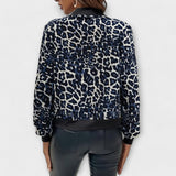 Raquel - Veste Élégante en Imprimé Léopard