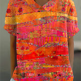 Isa - Chemise à Imprimé Abstrait