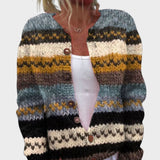 Eva - Cardigan Floral d'Automne