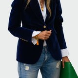 Manteau en tissu luxueux