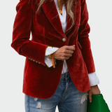 Manteau en tissu luxueux