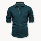 Blouse - Mélange Respirant Fermeture Frontal