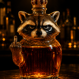 Bouteille de Whisky — Édition Raccoon Rebelle