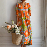 Cátia - Robe Florale Enchantée
