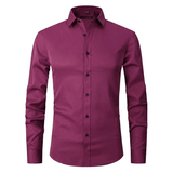 Chemise Habillée - Coupe Slim Sécurisée