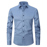 Chemise Habillée - Coupe Slim Sécurisée