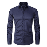 Chemise Habillée - Coupe Slim Sécurisée