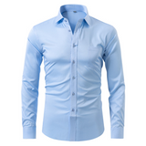 Chemise Habillée - Coupe Slim Sécurisée