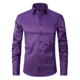 Chemise Habillée - Coupe Slim Sécurisée