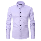 Chemise Habillée - Coupe Slim Sécurisée
