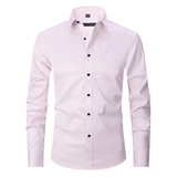 Chemise Habillée - Coupe Slim Sécurisée