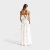 Verona - Robe maxi en dentelle florale