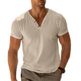 Chemise Henley - Coupe Ajustée Mouvement
