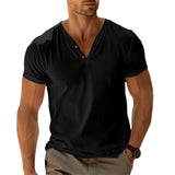 Chemise Henley - Coupe Ajustée Mouvement