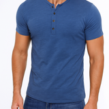 Chemise Henley - Col Boutonné