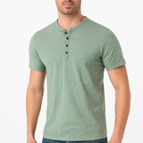 Chemise Henley - Col Boutonné