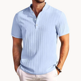 Chemise Henley - Placket Court Boutons