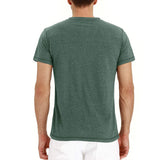 T-Shirt Henley - Maille Douce Col