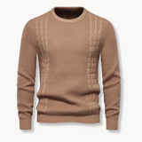 João - Pull Tricot Patchwork