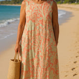 Elis - Robe florale vintage