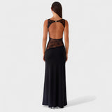 Lucinda - Robe longue en dentelle