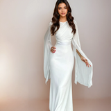 Isabela - Robe Longue en Satin