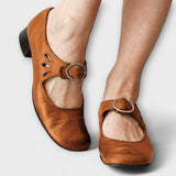 Paulina - Une sandale en cuir unique et confortable