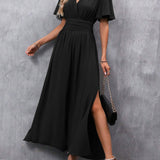 Eterna - Robe Maxi Élégante Noire