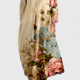 Ana - Robe Fluide avec Imprimé