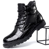 Afonso - Bottes en Cuir de Crocodile