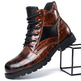 Afonso - Bottes en Cuir de Crocodile