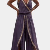 Lorena - Robe Mono Détails Dorés