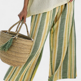 Olívia - Ensemble En Lin De Bambou Olive