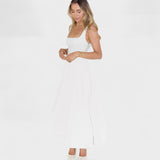 Maribel - Robe Midi décolleté carré