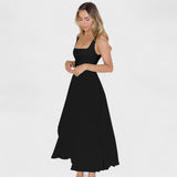 Maribel - Robe Midi décolleté carré