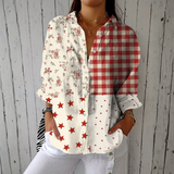 Ana - Blouse avec Imprimé Champêtre