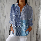 Denise - Blouse avec imprimé marin