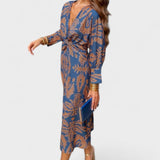 Sabrina - Robe midi sophistiquée