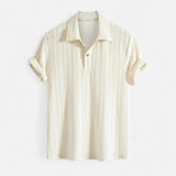 Chemise Polo - Col en Maille Jacquard