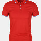 Chemise Polo - Fermeture Boutonnée Maille
