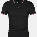 Chemise Polo - Fermeture Boutonnée Maille