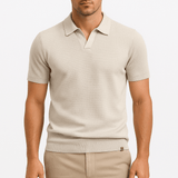 Chemise Polo en Polyester - Texturée
