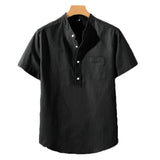 Chemise en Mélange de Polyester - Col Haut