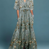 Rute - Robe maxi florale élégante