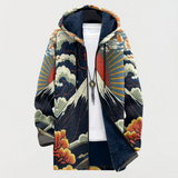 Sweatshirt avec motif de lever de soleil