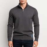 Sweater à Col Zippé - Coupe Ajustée